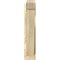 Ekena Millwork Traditional Slat Rough Sawn Outlooker, Douglas Fir, 6"W x 22"D x 30"H OUT06X22X30TRA06RDF - alternate 2